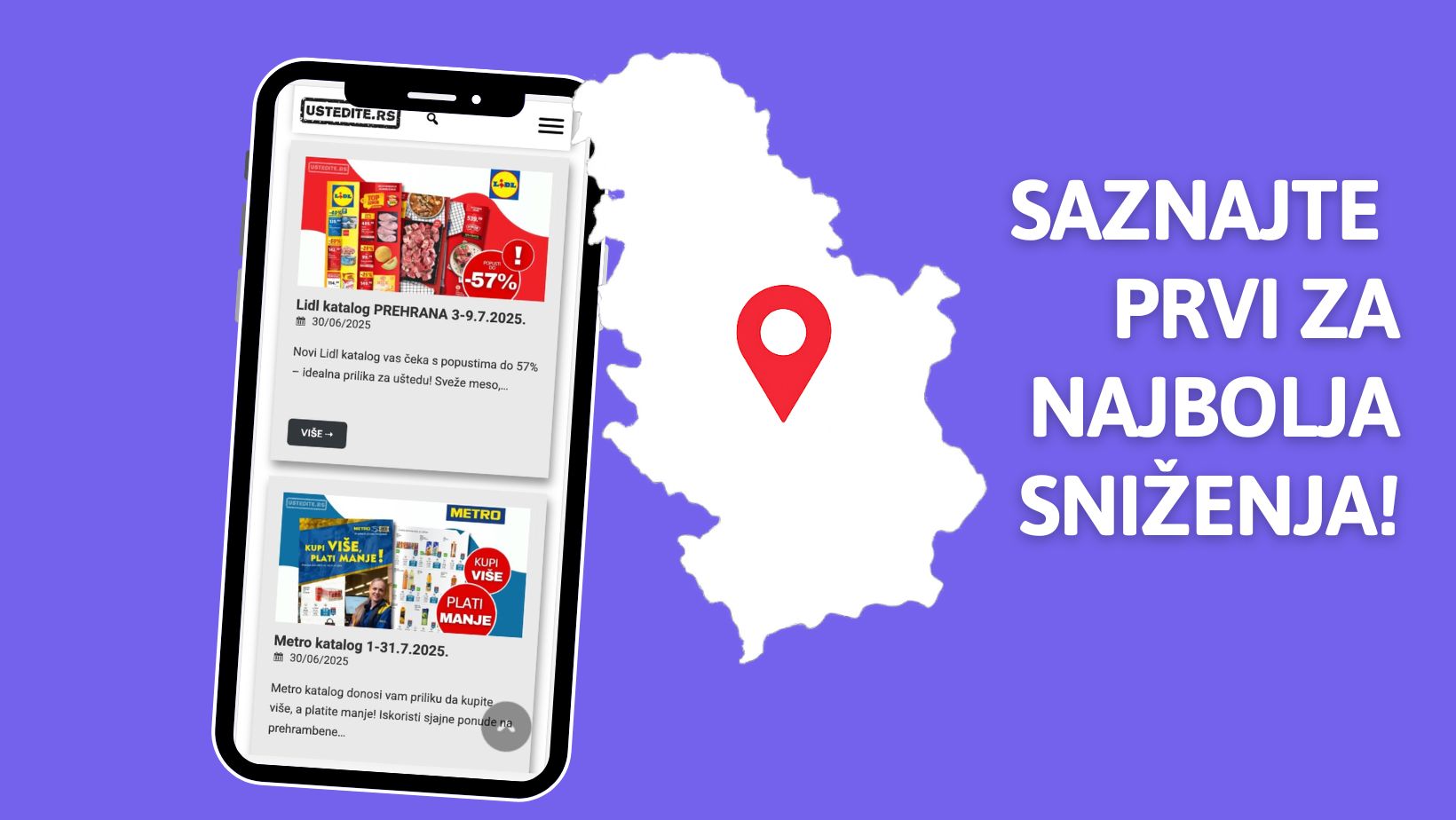 ð·ð¸ ustedite.rs je stigao! Vaša nova adresa za akcije, popuste i uštede u Srbiji