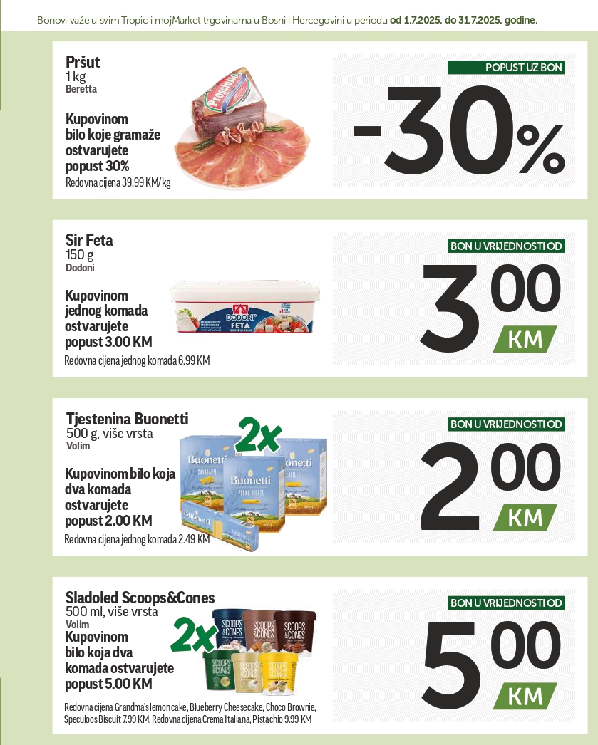 Tropic katalog SUPER BONBONJERA 1-31.7.2025.
