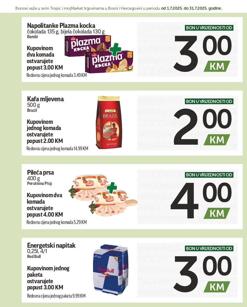 Tropic katalog SUPER BONBONJERA 1-31.7.2025.