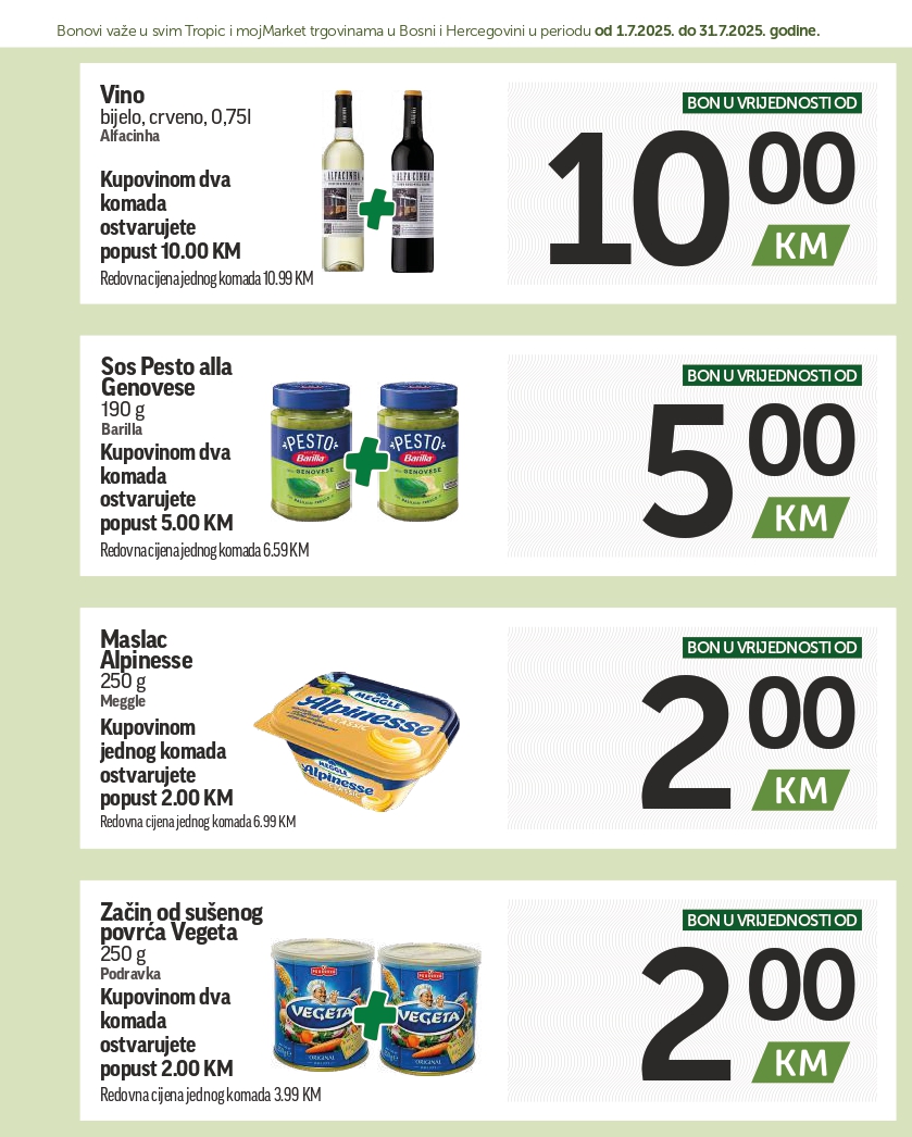 Tropic katalog SUPER BONBONJERA 1-31.7.2025.