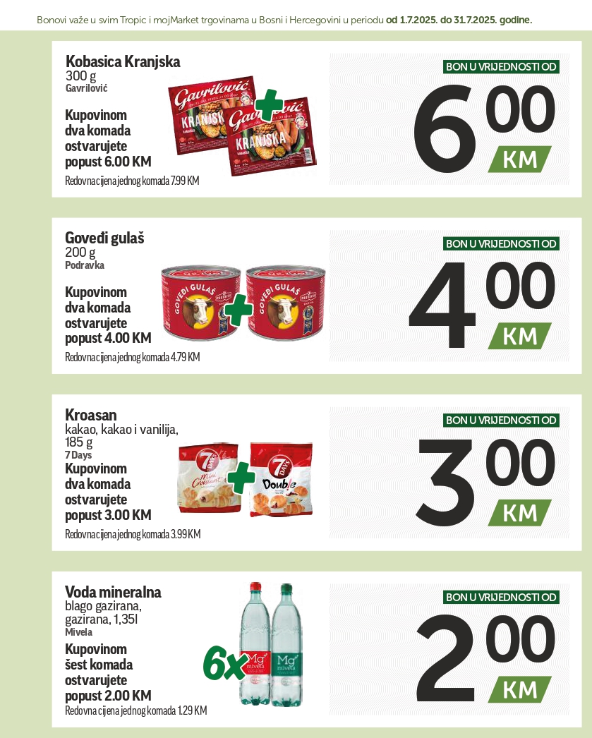 Tropic katalog SUPER BONBONJERA 1-31.7.2025.