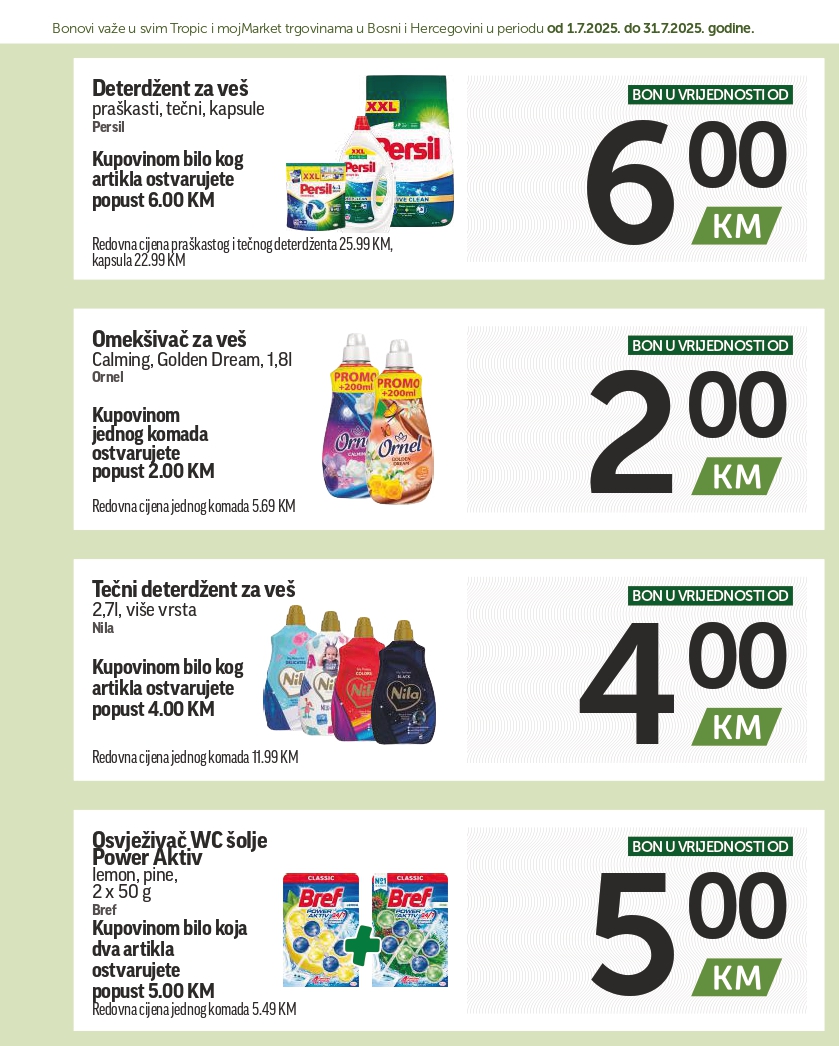 Tropic katalog SUPER BONBONJERA 1-31.7.2025.