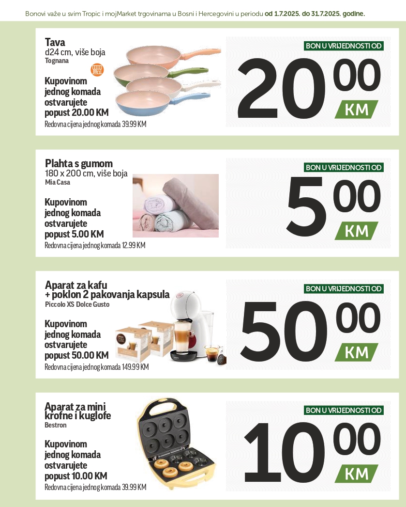 Tropic katalog SUPER BONBONJERA 1-31.7.2025.