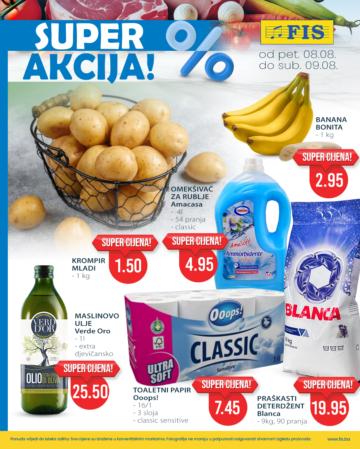 Fis vikend akcija 8-9.8.2025.