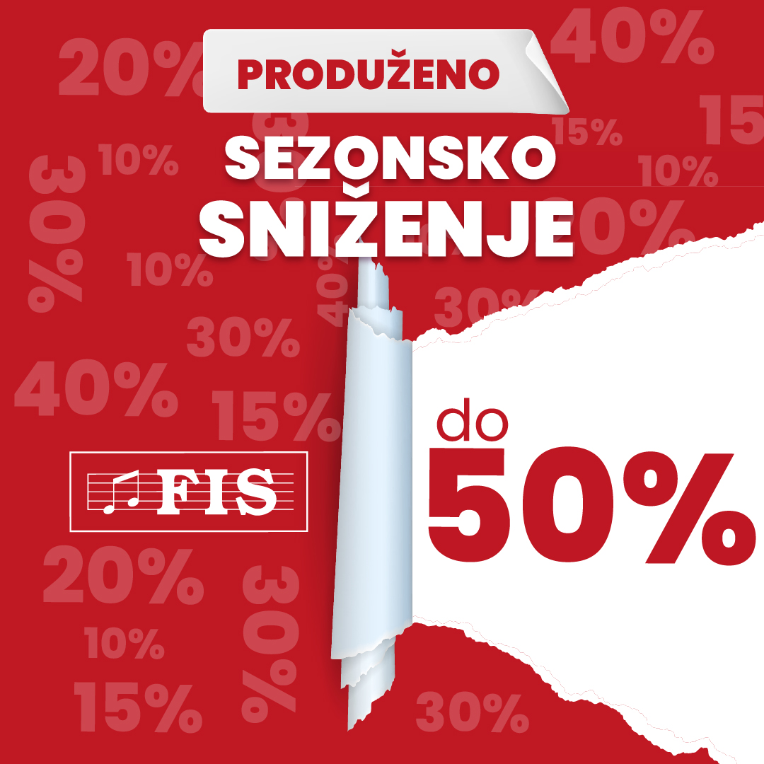 Fis PRODUŽENO SEZONSKO SNIŽENJE avgust 2025.