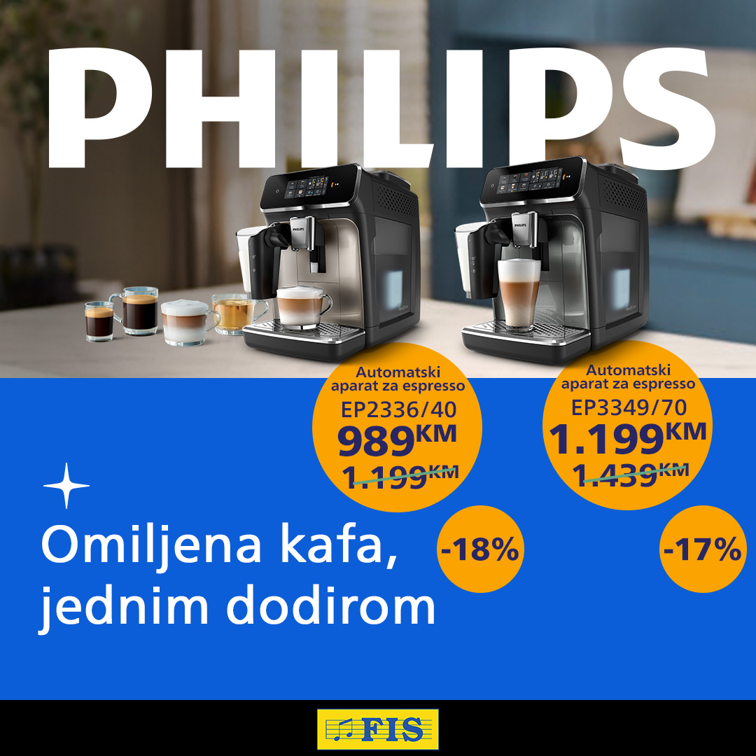 Fis akcija PHILIPS – sniženje do 15.9.2025.