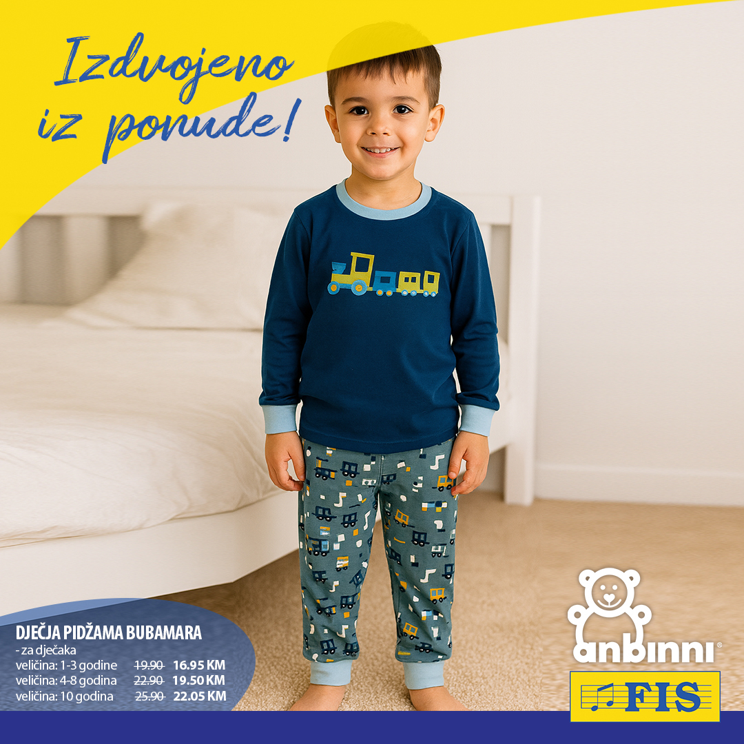 Fis akcija PIDŽAME– sniženje do 15.9.2025.