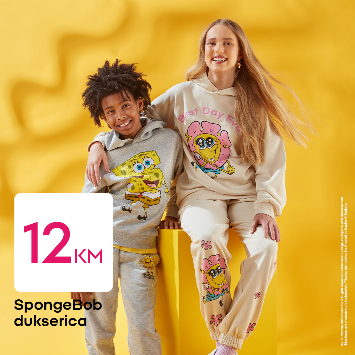 Pepco akcija SpongeBob – avgust 2025.