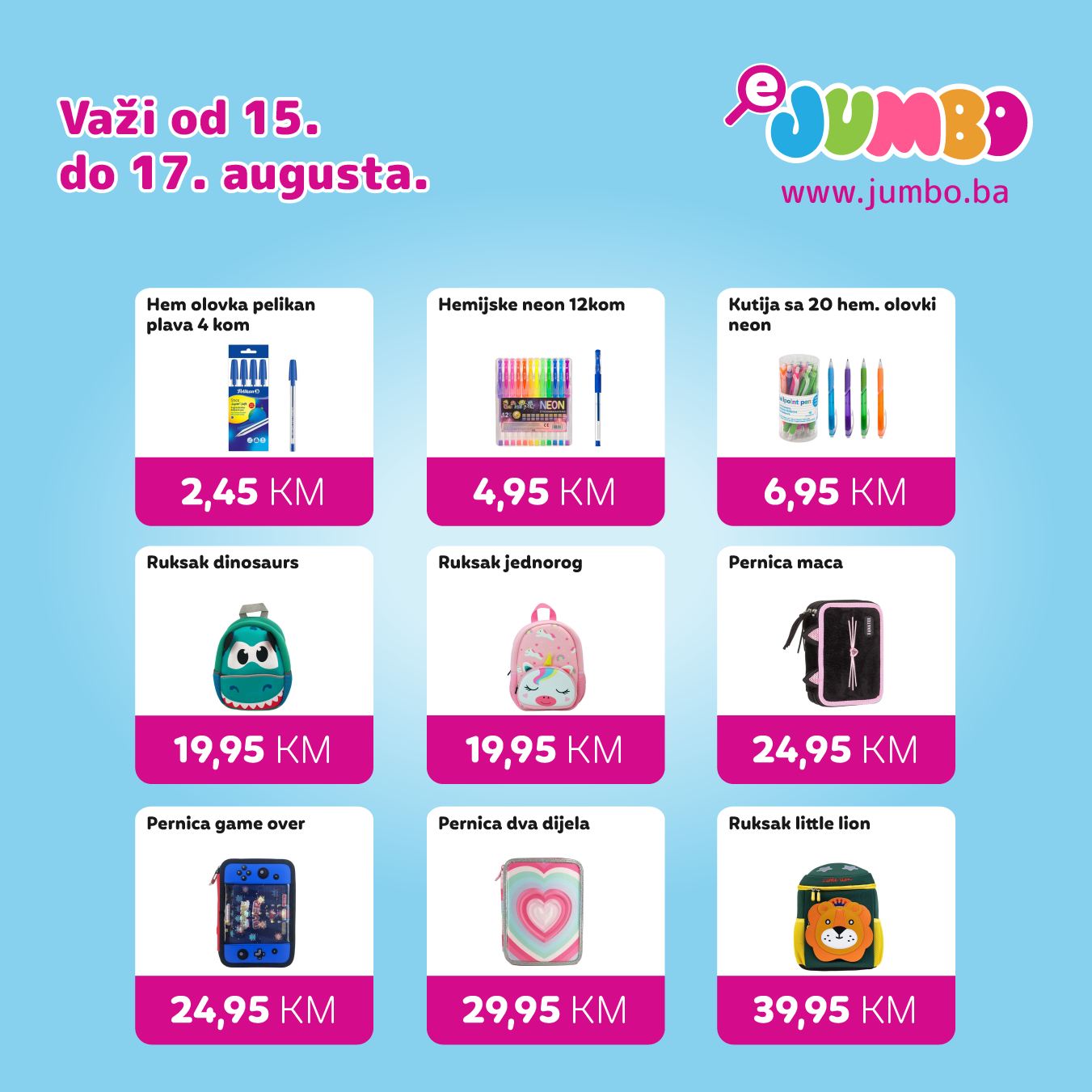 Jumbo akcija SUPER POPUSTI 15-17.5.2025.