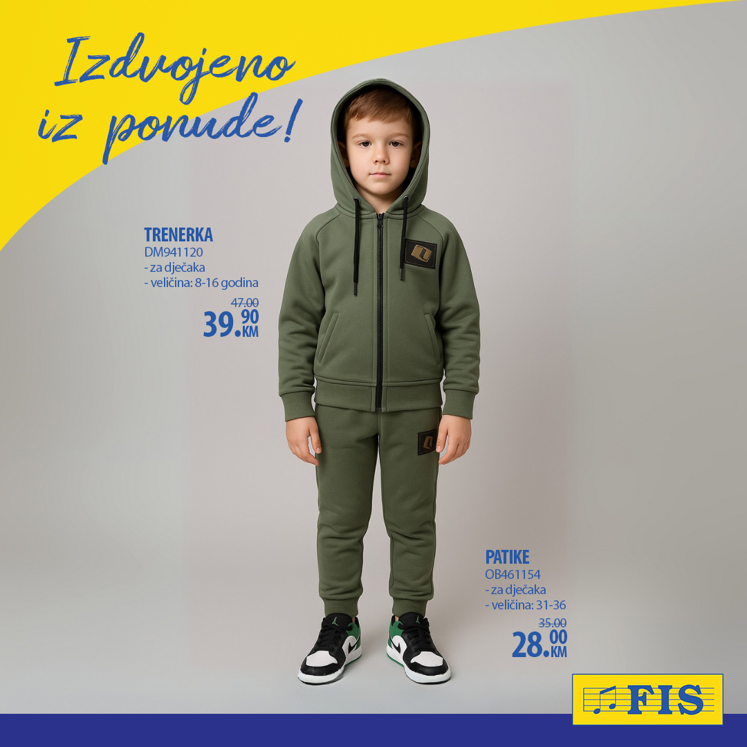 Fis akcija ŠKOLA – sniženje do 15.9.2025.