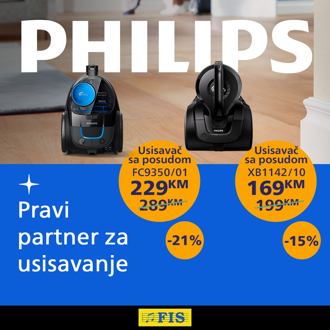 Fis akcija PHILIPS – sniženje do 15.9.2025.
