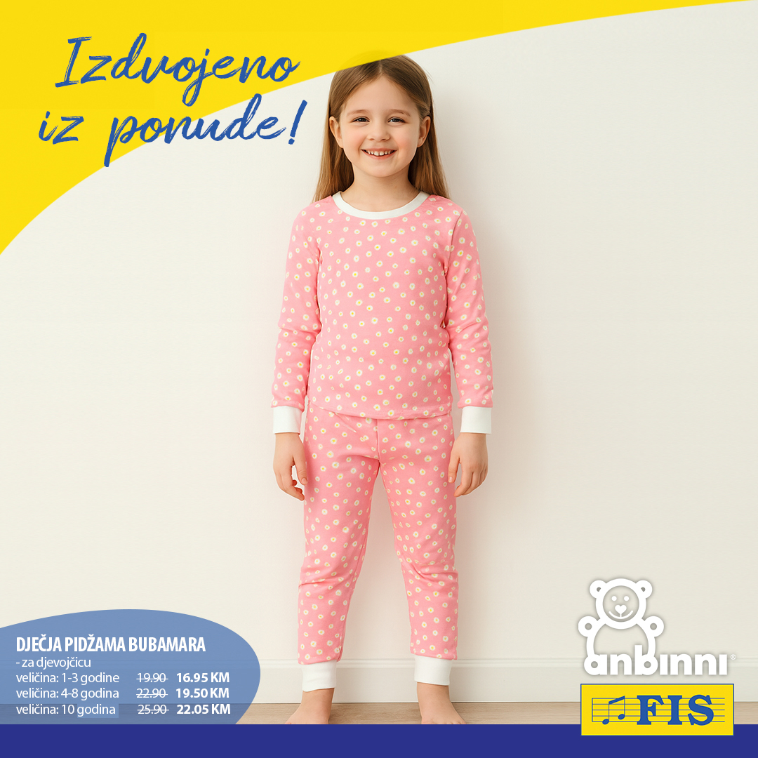 Fis akcija PIDŽAME– sniženje do 15.9.2025.