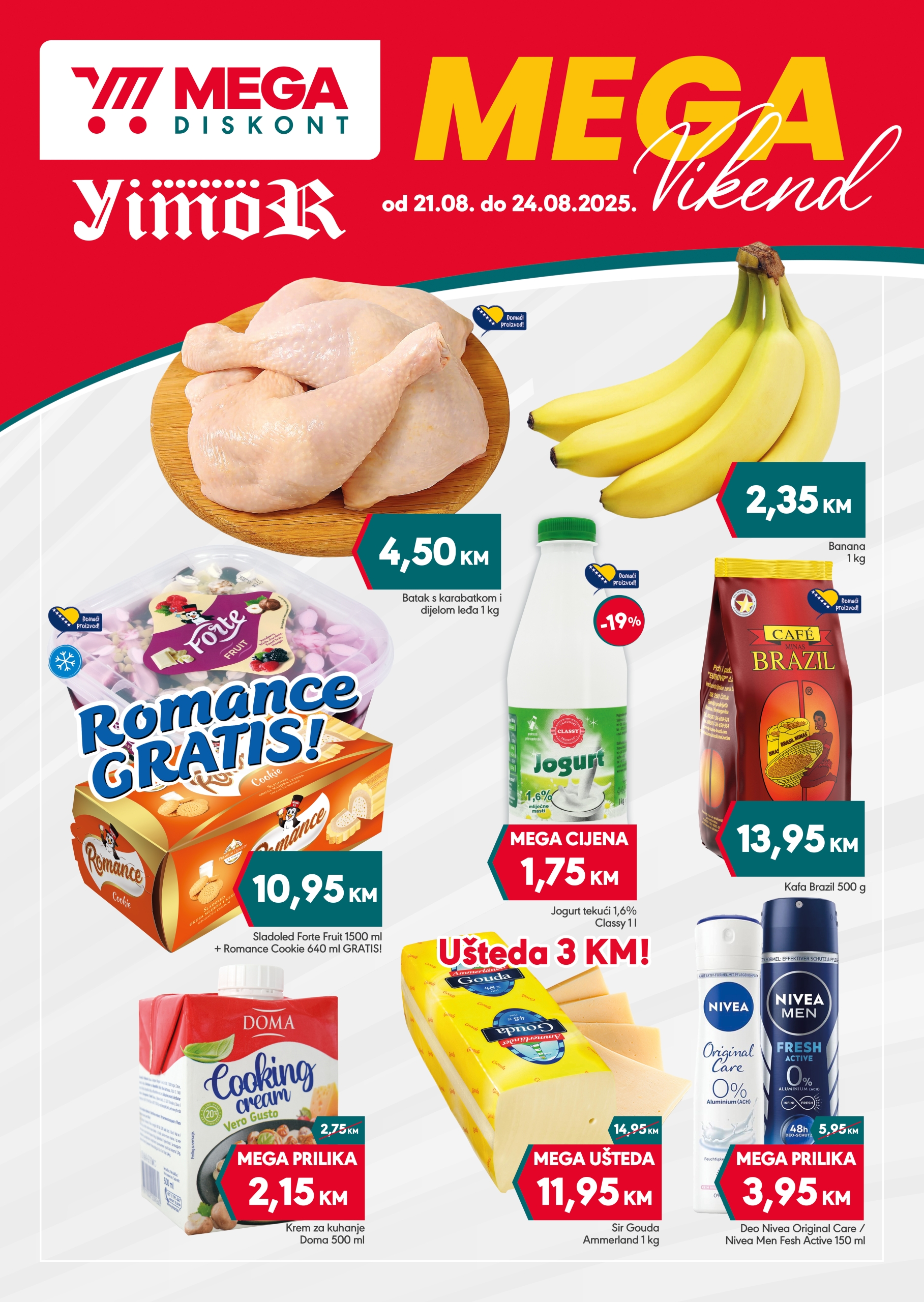 Mega Diskont vikend akcija 21-24.8.2025.