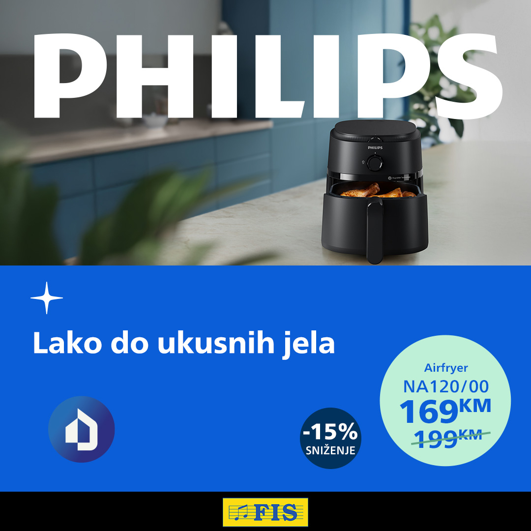 Fis akcija PHILIPS – sniženje do 31.8.2025.
