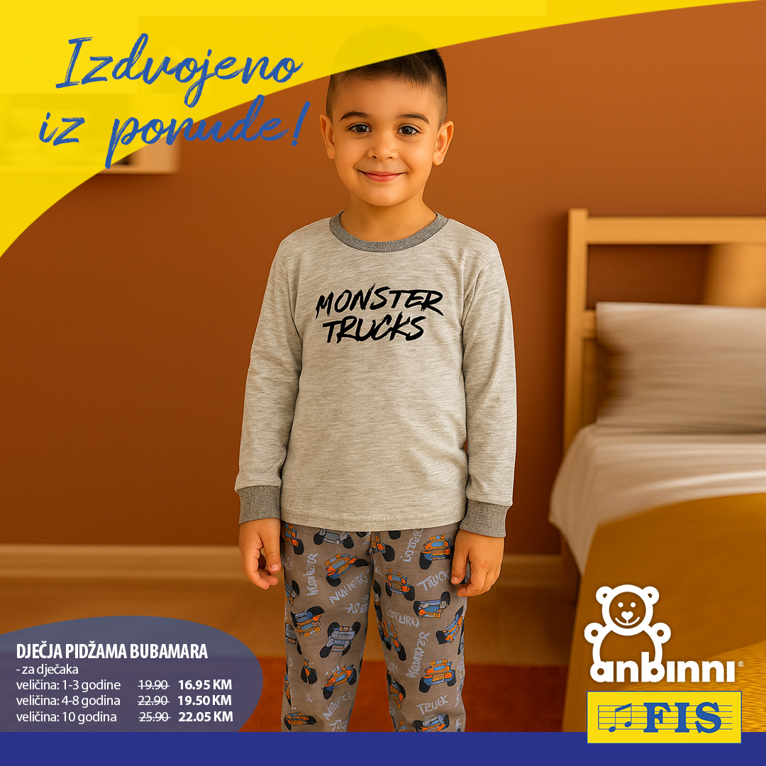 Fis akcija PIDŽAME– sniženje do 15.9.2025.