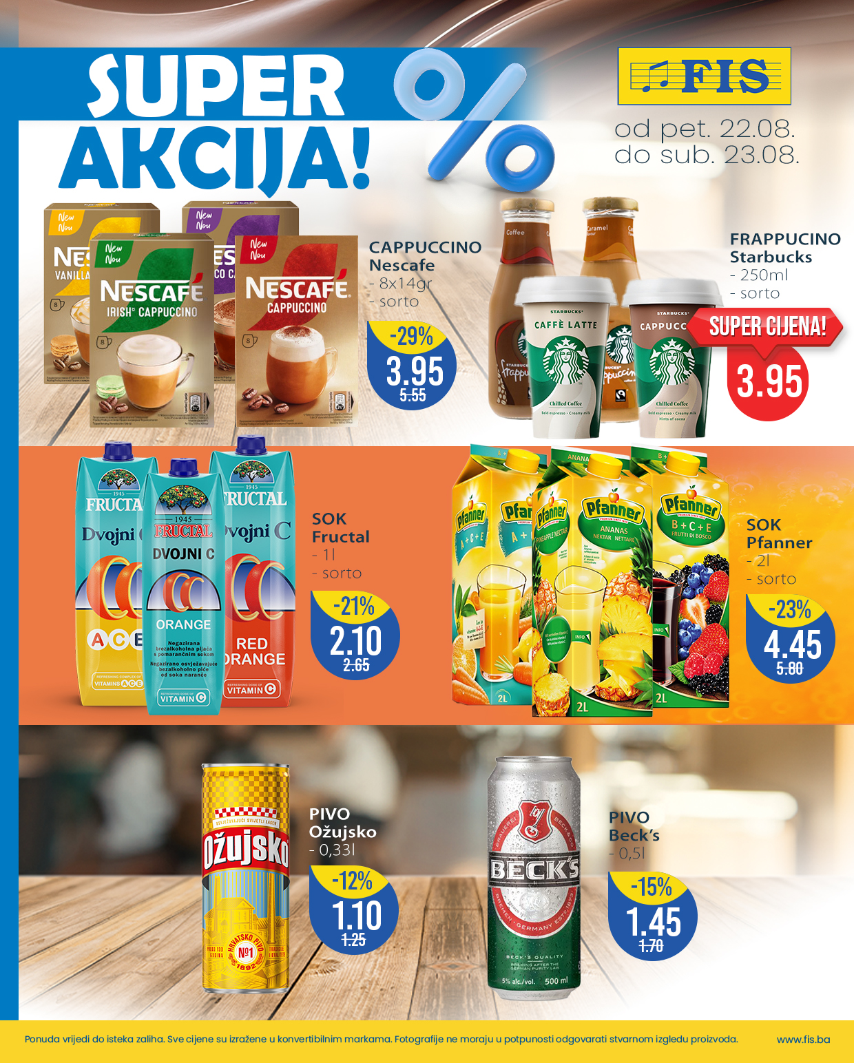 Fis vikend akcija 22-23.8.2025.