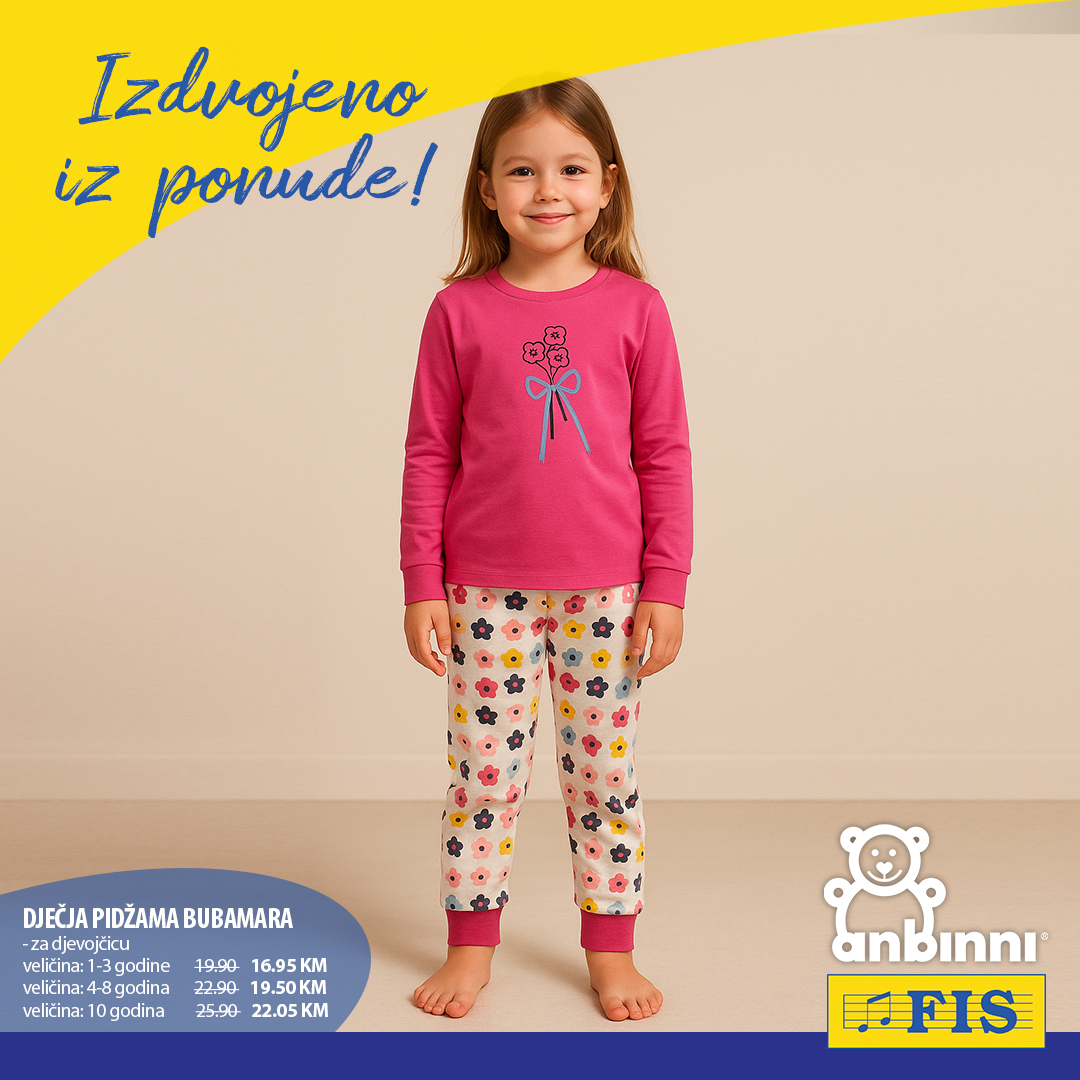 Fis akcija PIDŽAME– sniženje do 15.9.2025.