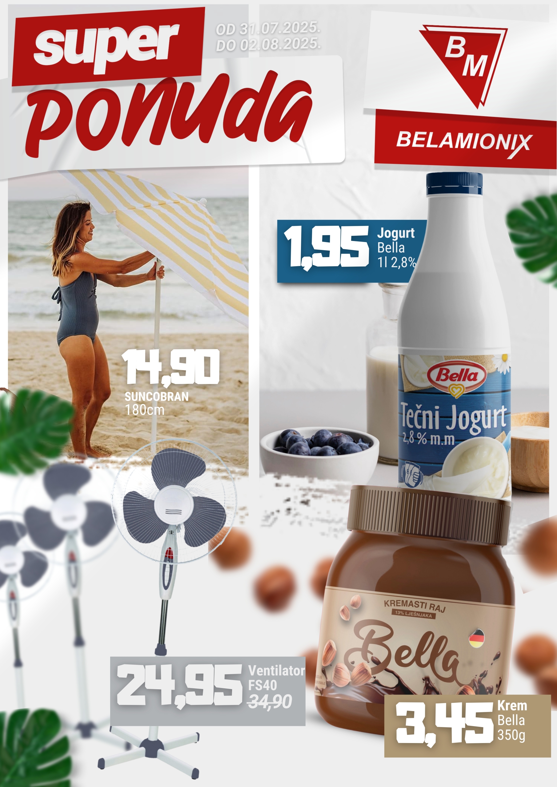Belamionix vikend akcija 31.7-2.8.2025.