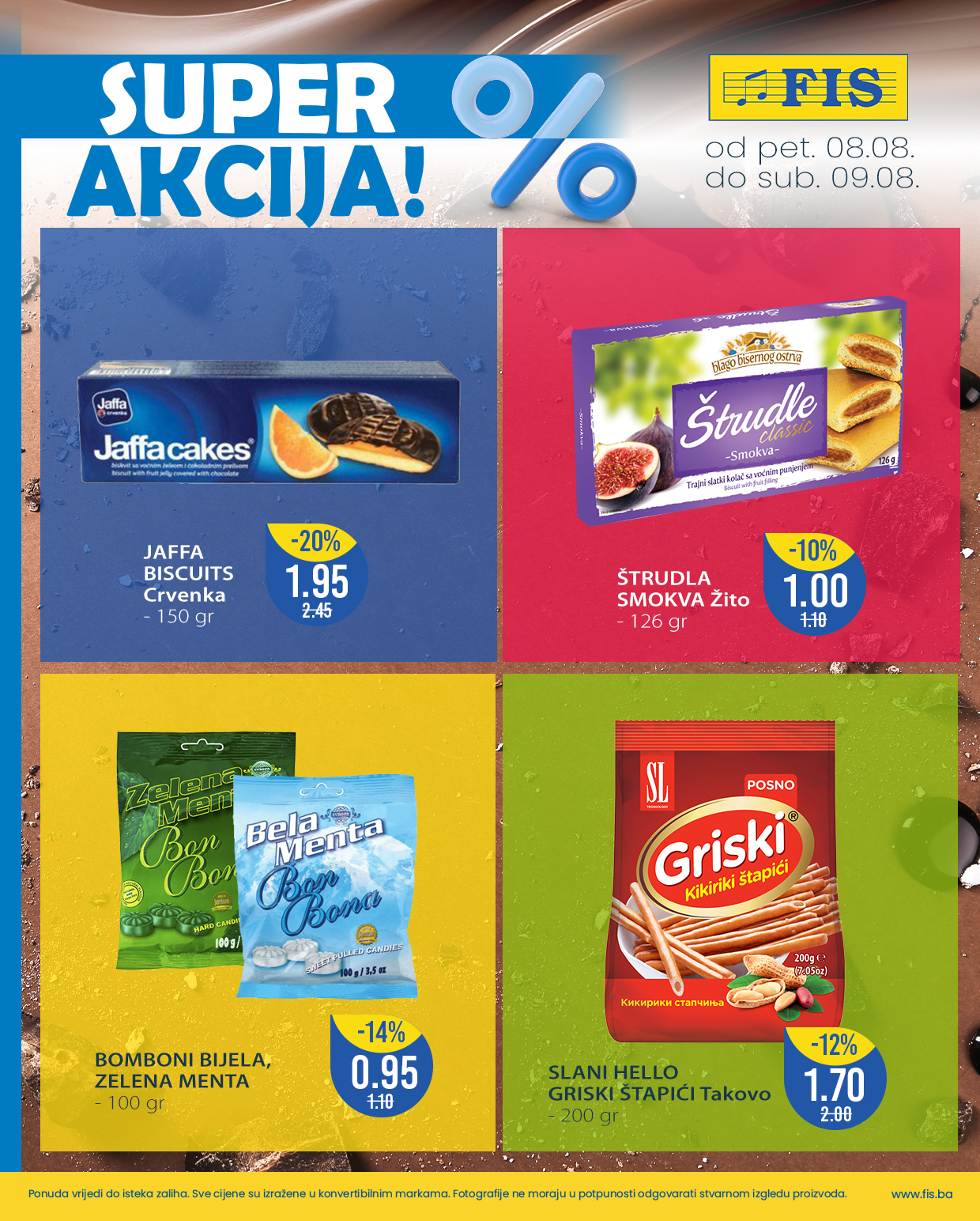 Fis vikend akcija 8-9.8.2025.
