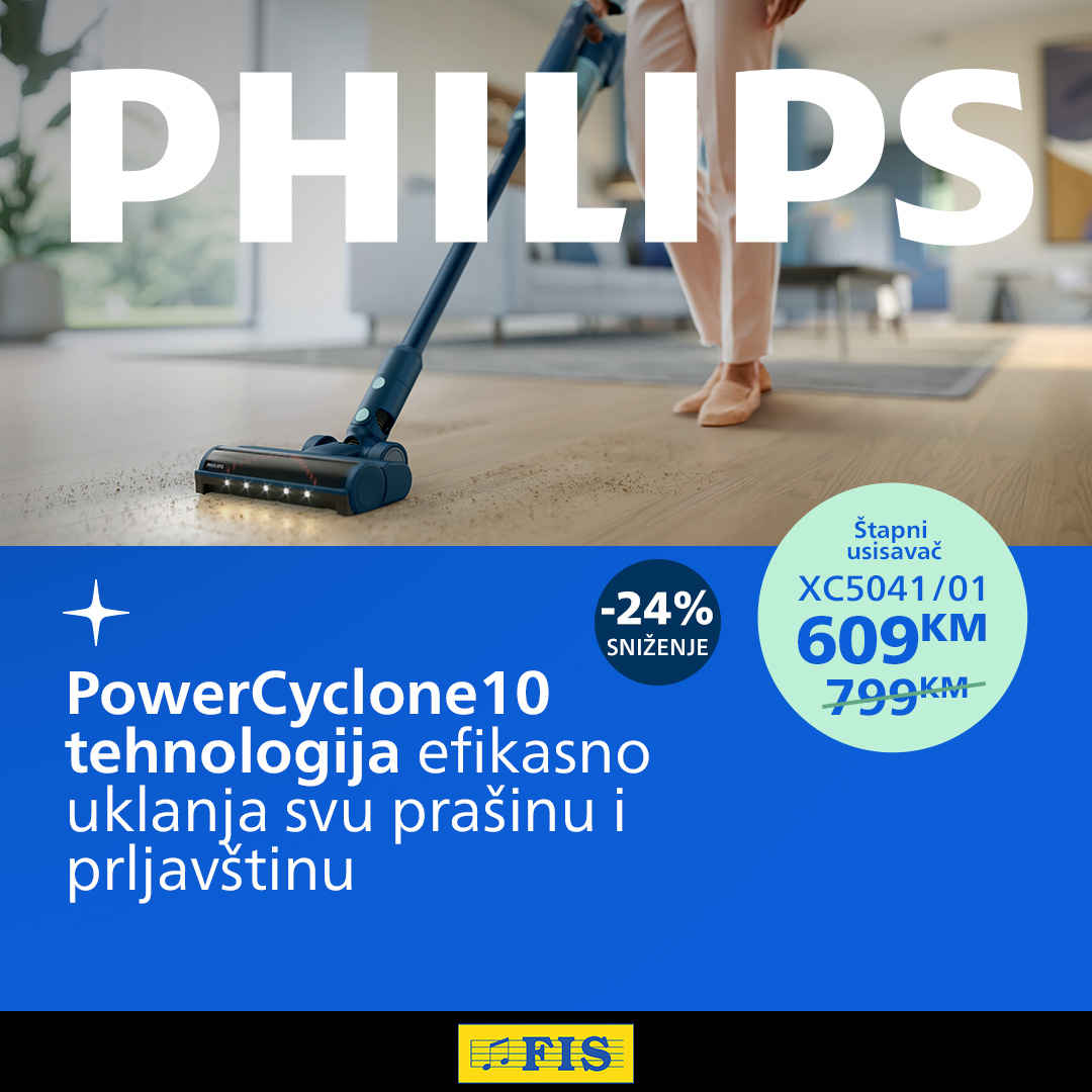 Fis akcija PHILIPS – sniženje do 31.8.2025.