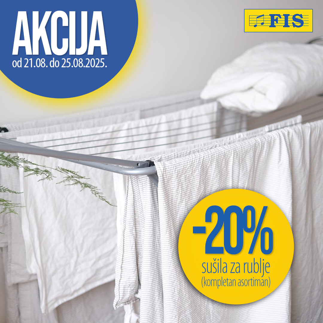 Fis akcija POSUĐE 21-25.8.2025.