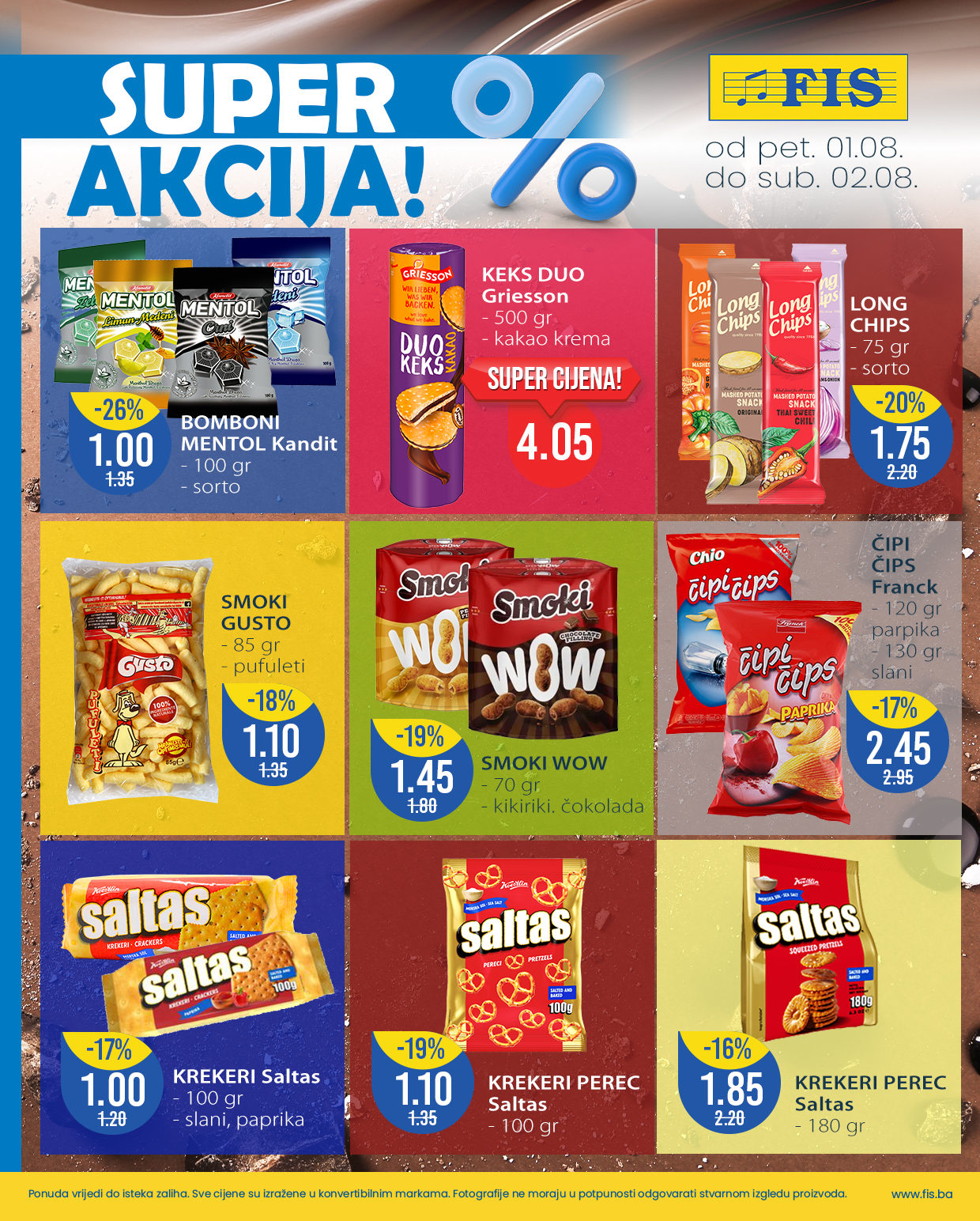 Fis vikend akcija 1-2.8.2025.