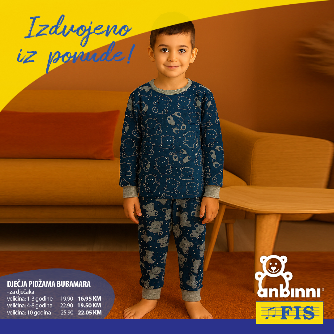 Fis akcija PIDŽAME– sniženje do 15.9.2025.
