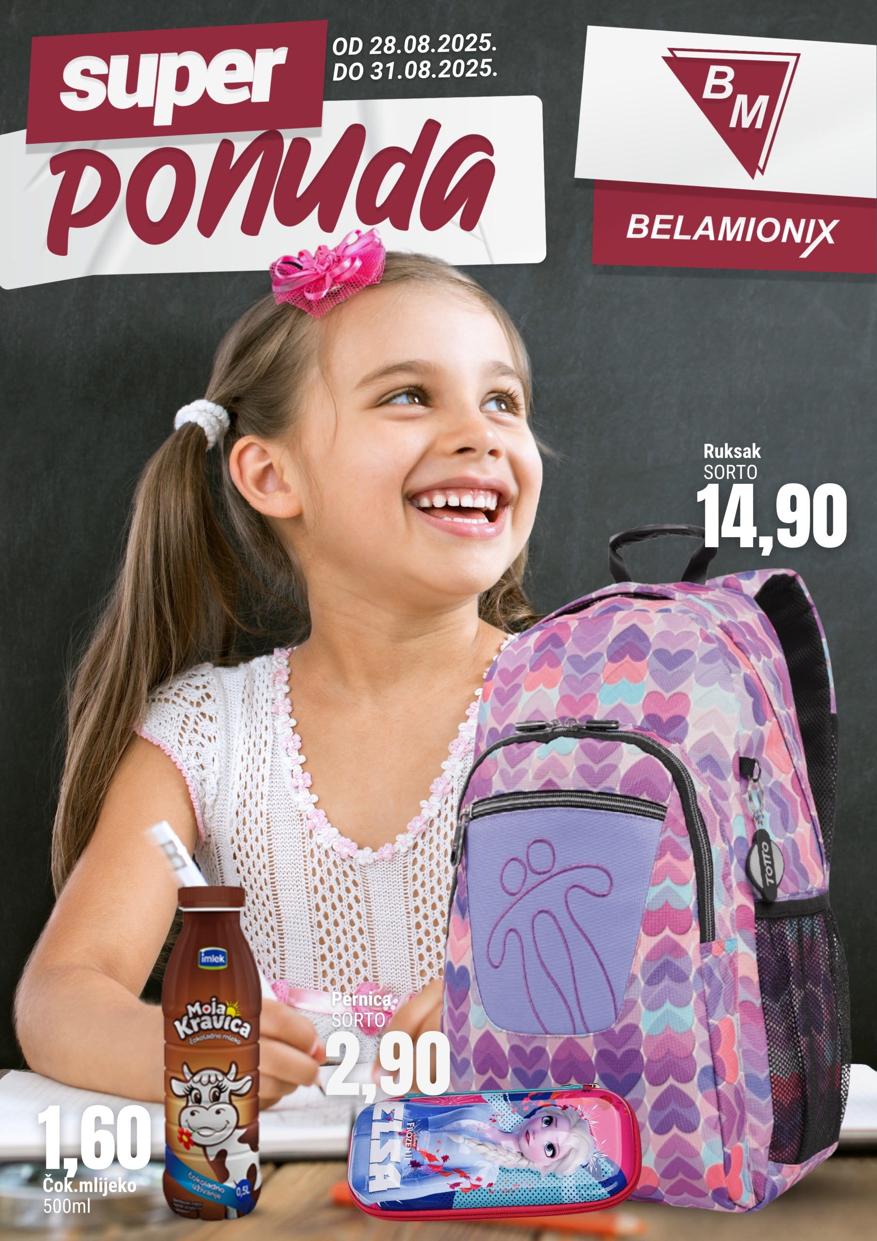 Belamionix vikend akcija 28-31.8.2025.