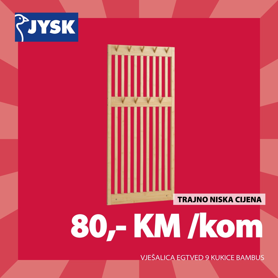 Jysk TOP SNIŽENJE – akcija do 5.8.2025.