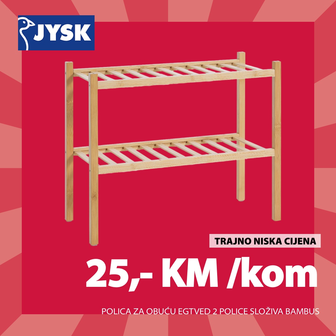 Jysk TOP SNIŽENJE – akcija do 5.8.2025.