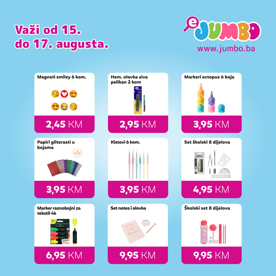 Jumbo akcija SUPER POPUSTI 15-17.5.2025.