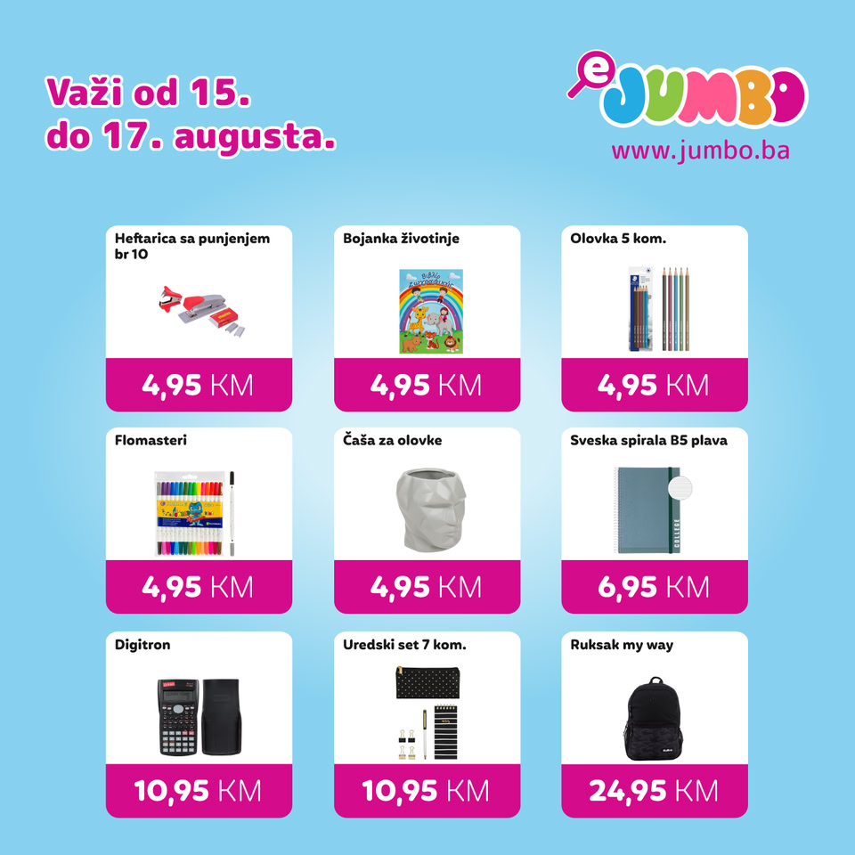 Jumbo akcija SUPER POPUSTI 15-17.5.2025.
