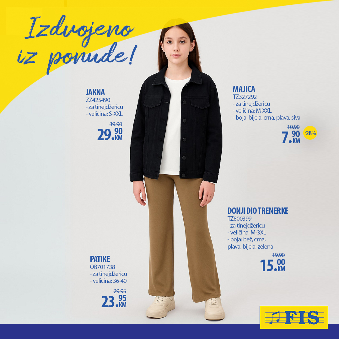 Fis odjeća i obuća ~ NOVO U PONUDI