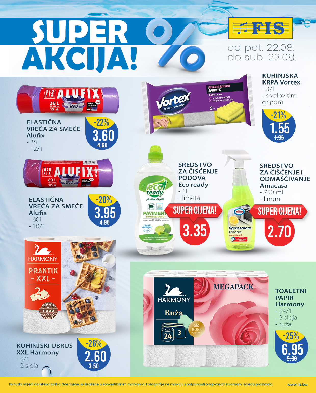 Fis vikend akcija 22-23.8.2025.
