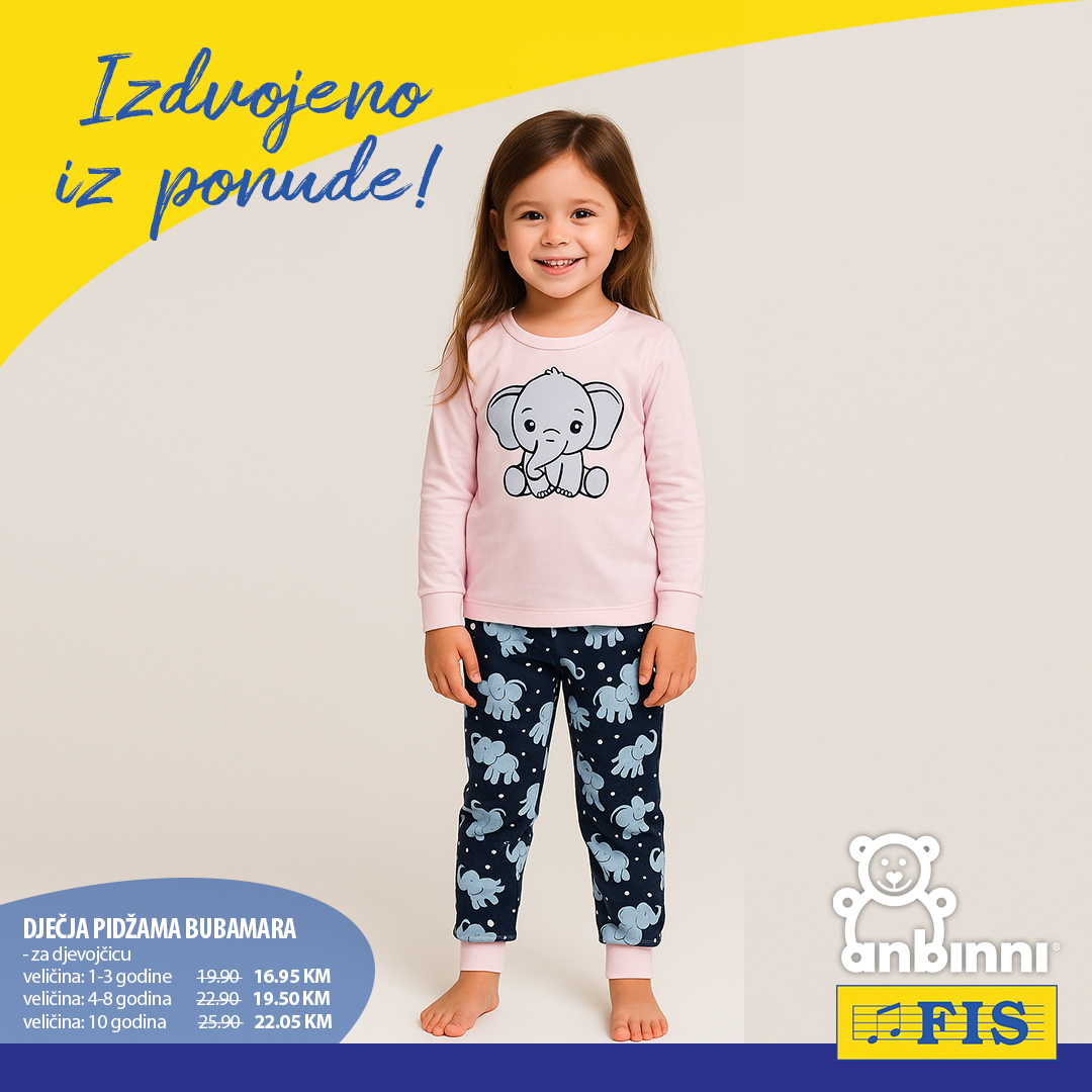 Fis akcija PIDŽAME– sniženje do 15.9.2025.