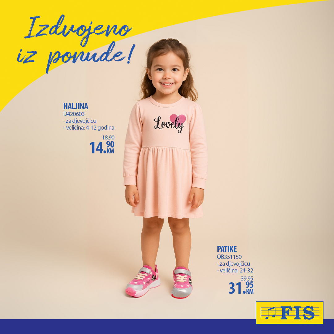 Fis akcija ŠKOLA – sniženje do 15.9.2025.