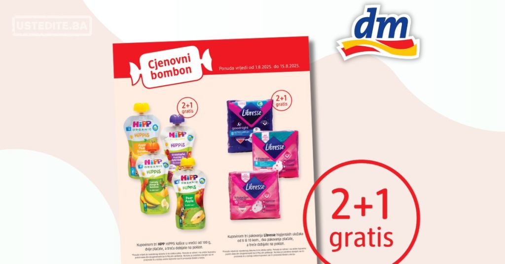 dm CJENOVNI BOMBON – akcija do 15.8.2025.