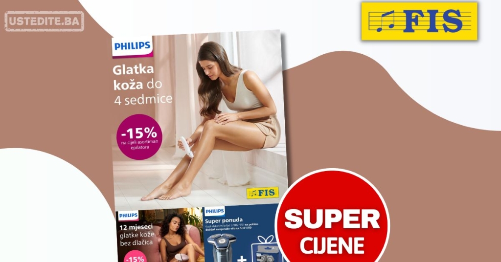 Fis akcija PHILIPS - sniženje do 18.8.2025.