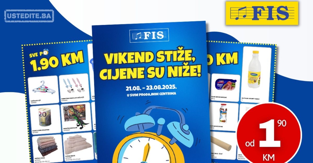 Fis vikend akcija 21-23.8.2025.