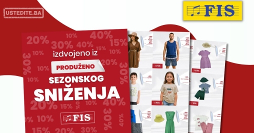Fis TOP SNIŽENJE avgust 2025.