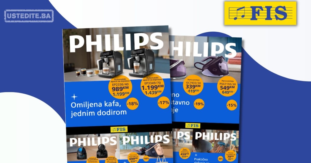 Fis akcija PHILIPS – sniženje do 15.9.2025.