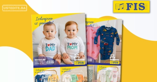 Fis akcija ODJEĆA ZA BEBE avgust/septembar 2025.