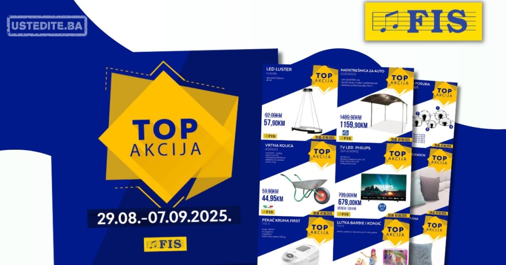 Fis TOP AKCIJA 29.8-7.9.2025.