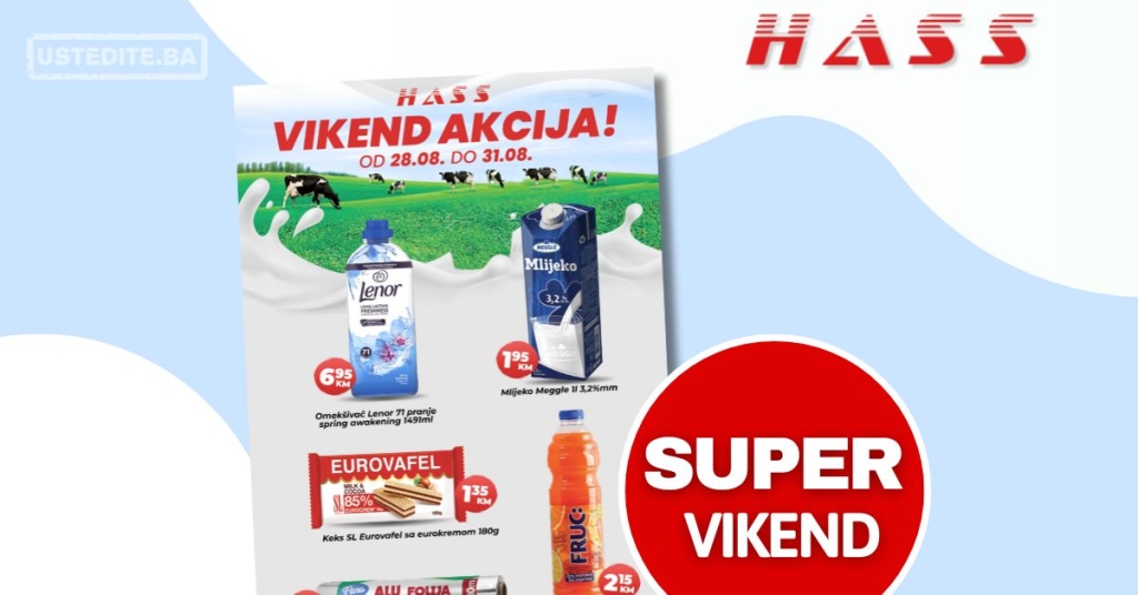 Has komerc vikend akcija 28-31.8.2025.