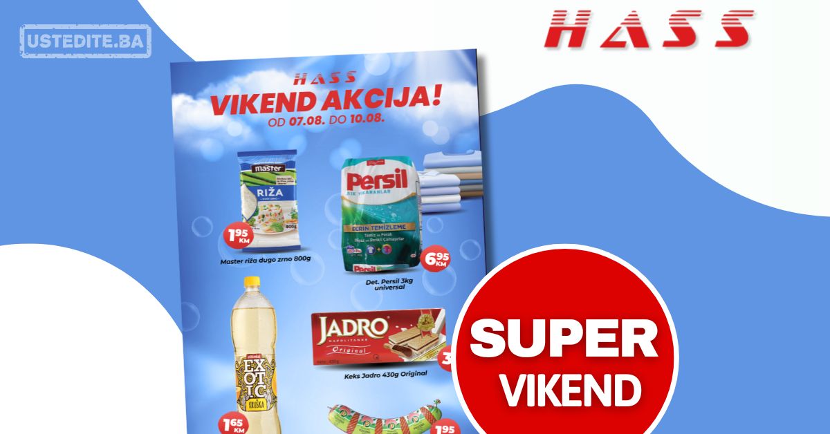 Has komerc vikend akcija 7-10.8.2025.