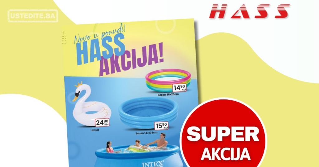 Has komerc akcija BAZENI od 8.8.2025. do isteka zaliha