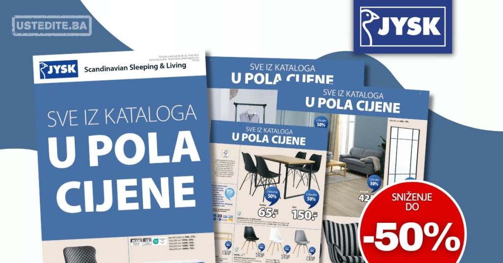 Jysk katalog 6-19.8.2025.