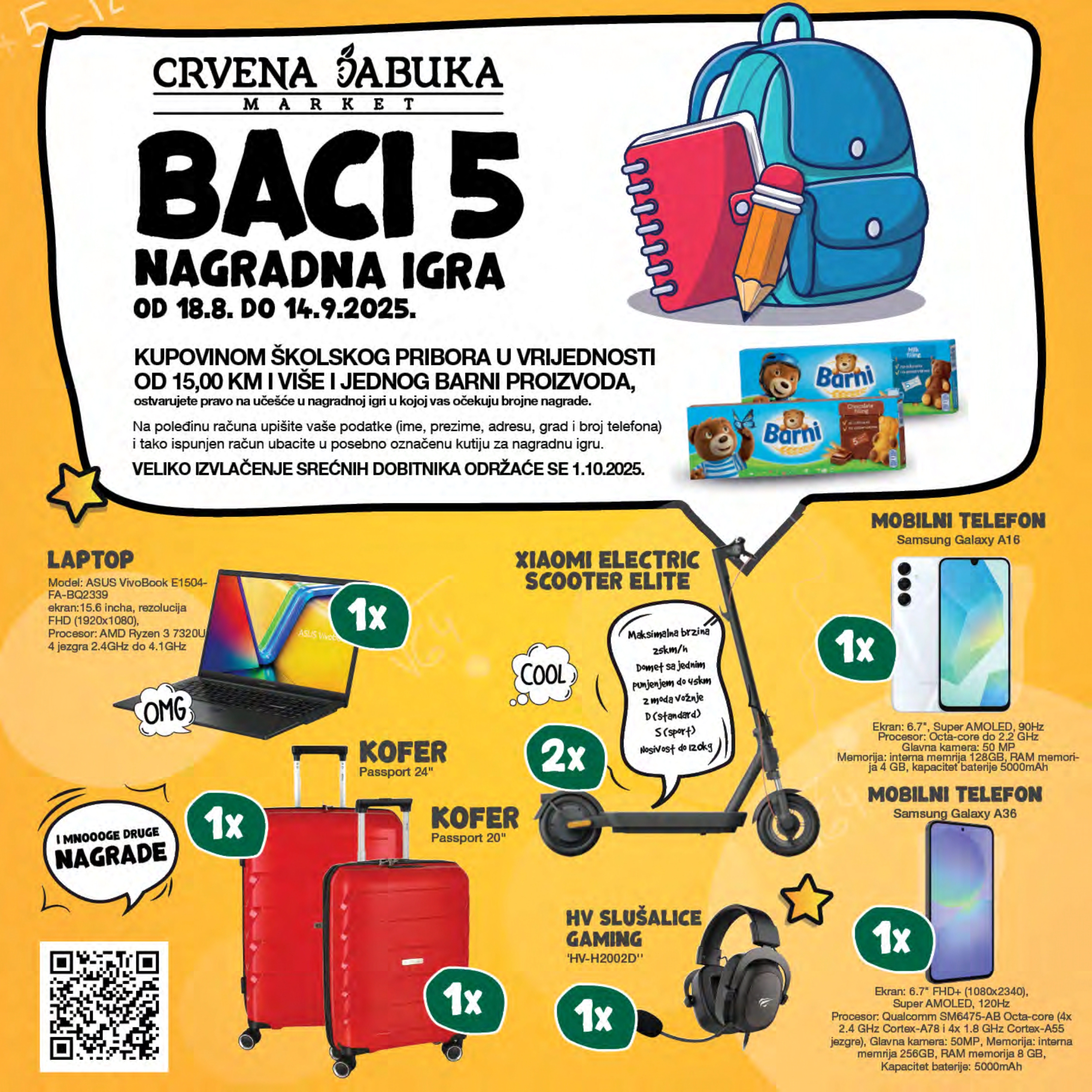 Crvena jabuka katalog ŠKOLA 18.8-14.9.2025.