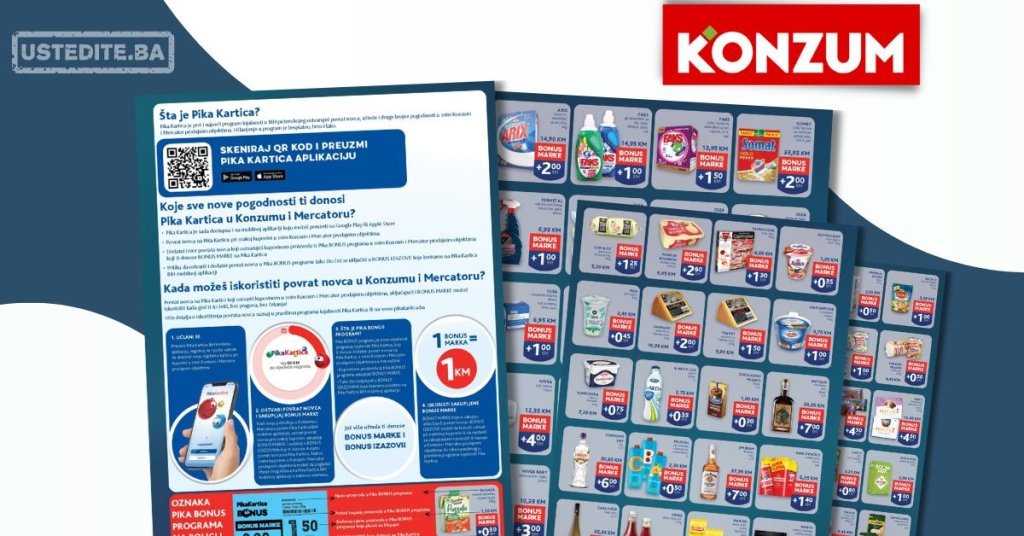 Konzum katalog PIKA KARTICA 5-18.8.2025.