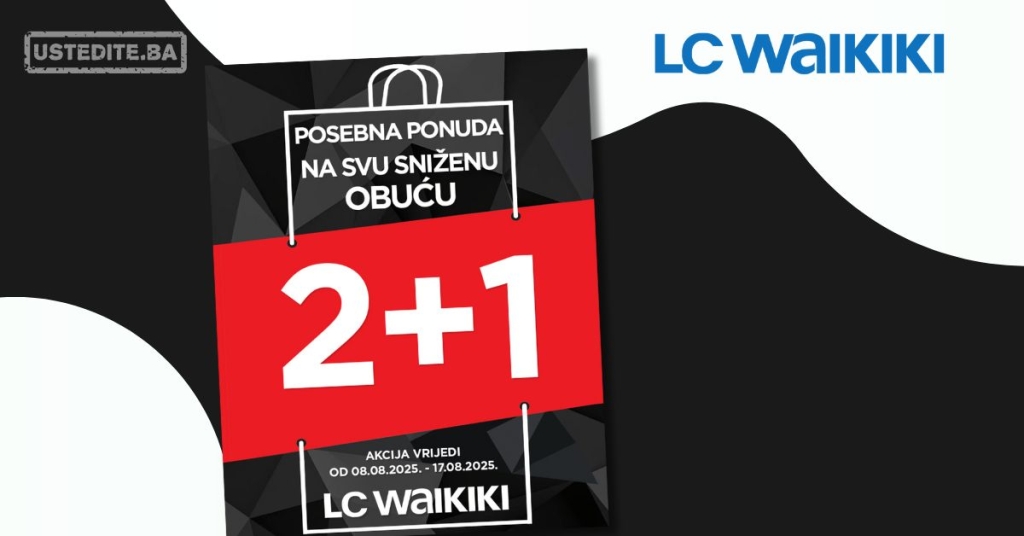 LC Waikiki SUPER AKCIJA 2+1 GRATIS